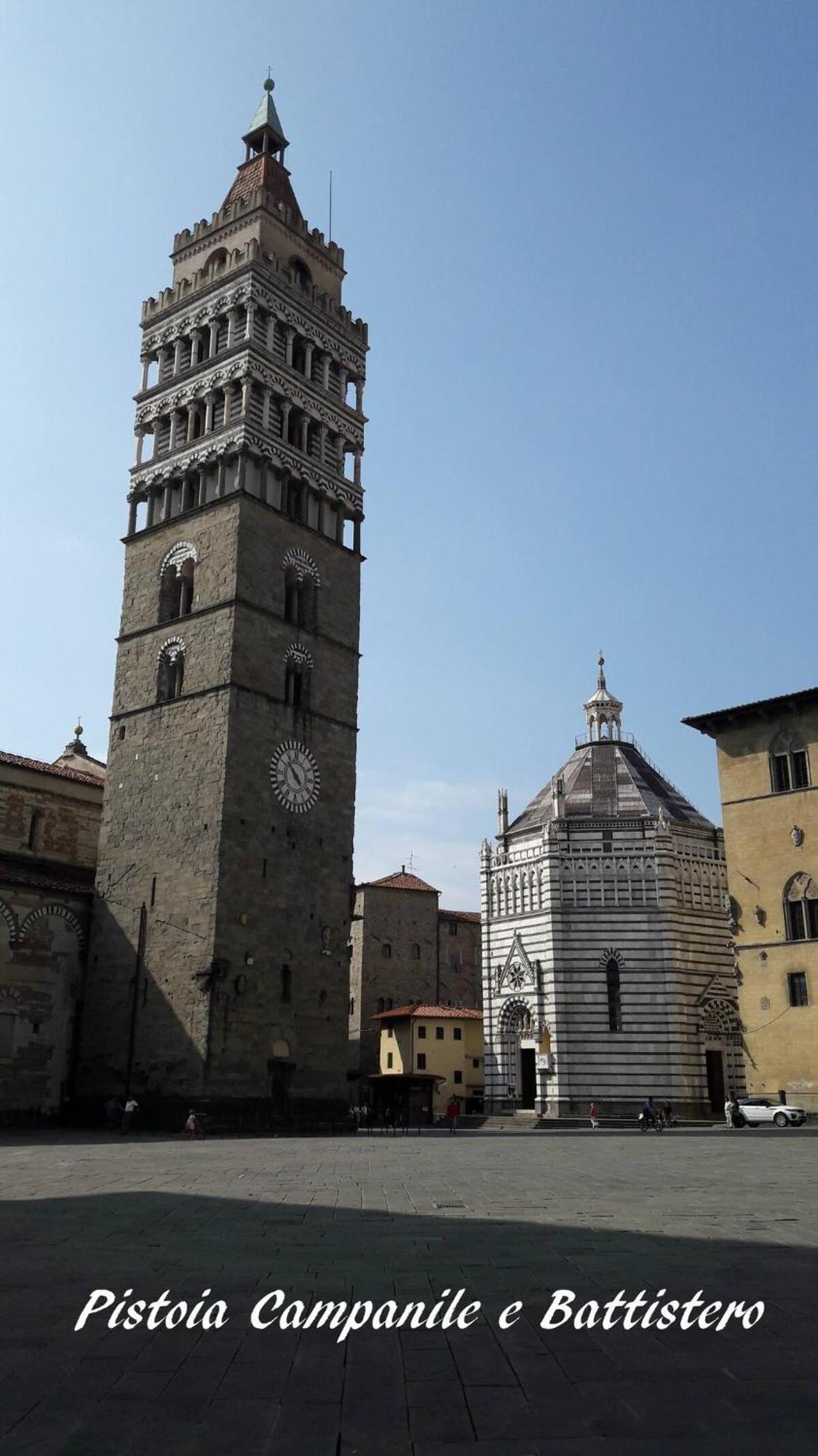 Da Riki Con Vista Sulle Colline Toscane 皮斯托亚 外观 照片