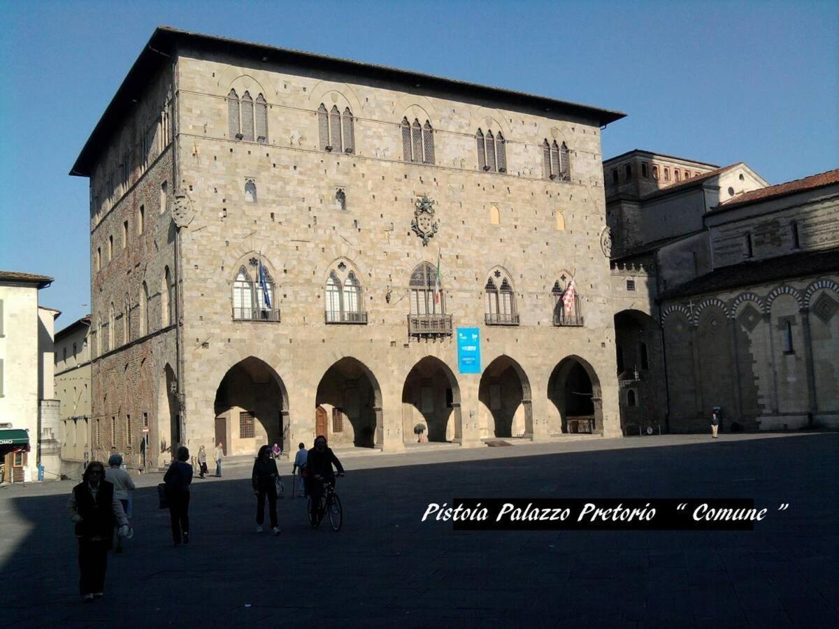 Da Riki Con Vista Sulle Colline Toscane 皮斯托亚 外观 照片